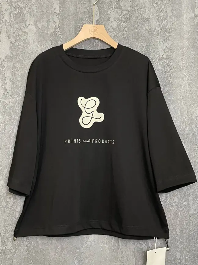 Лонгслив с принтом 95047 Размеры 48-58 фото 87