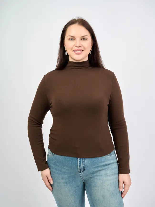 Лонгслив 25210 Размер 46-54 фото 2