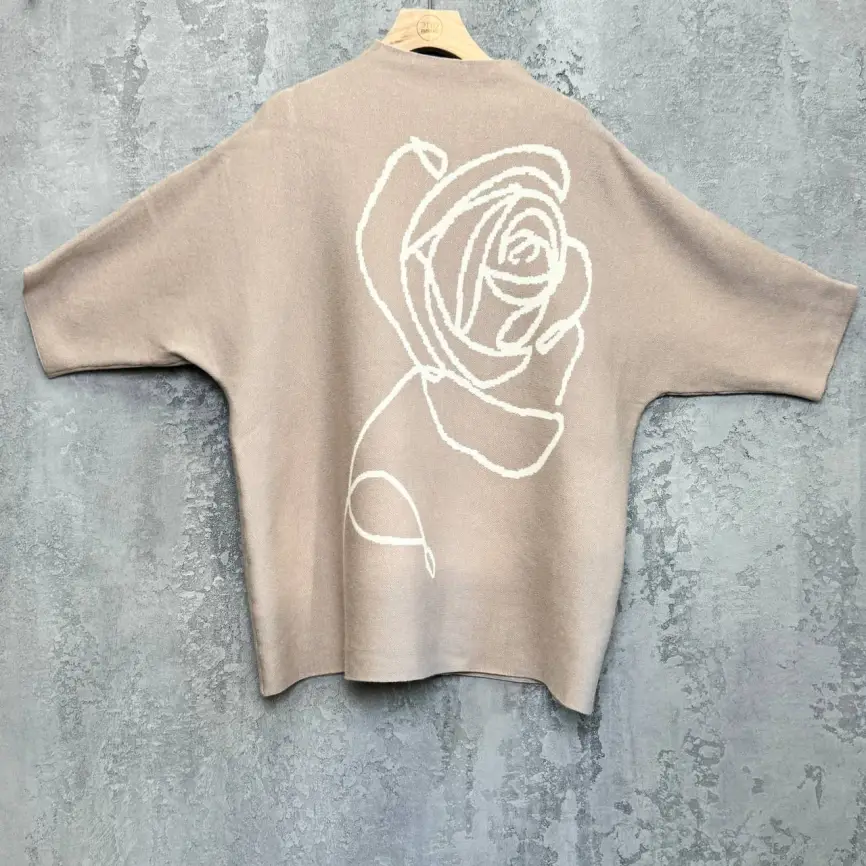 Джемпер Роза 87654 ЭттоПлюс Размер 52-56 фото 9