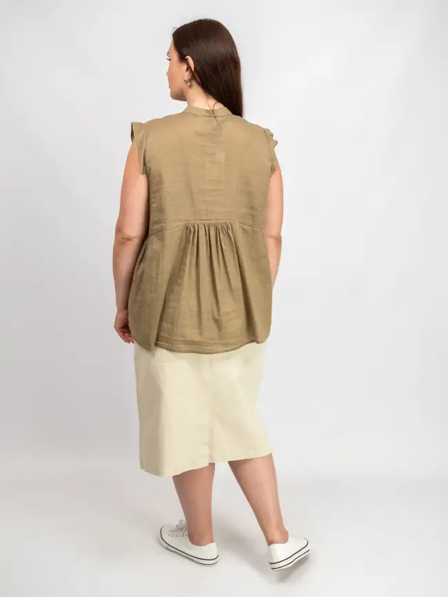 Рубашка с коротким рукавом ЭттоПлюс 8963 Размер 52-58 фото 6