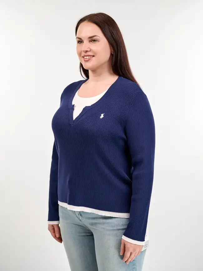 Джемпер 8251 Размер 48-58 фото 17