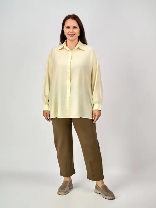 Брюки 33494 ЭттоПлюс размеры 52-58 фото 88