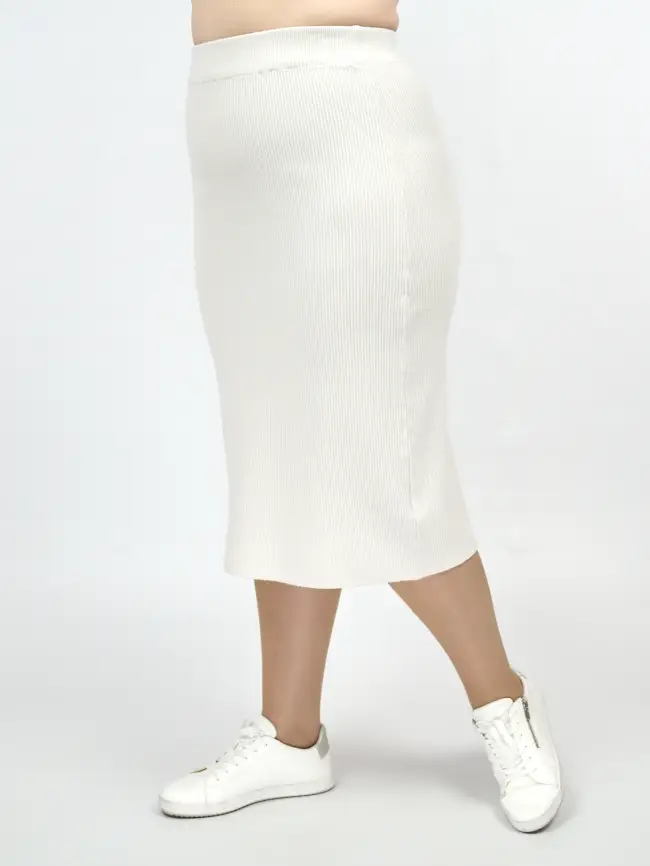 Юбка лапша-карандаш ЭттоПлюс 491 Размер 52-56 фото 13