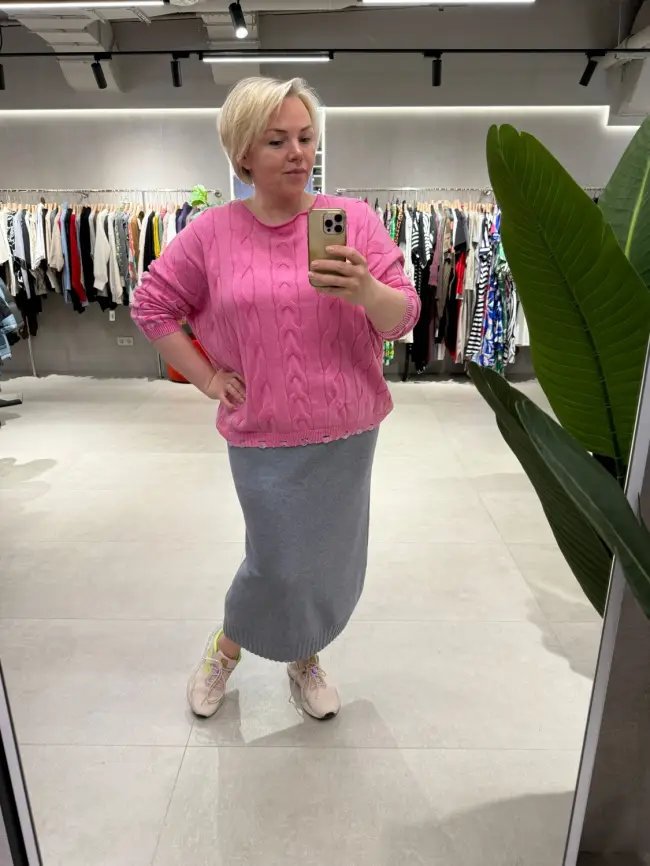 Юбка ЭттоПлюс 665 Размер 50-58 фото 35