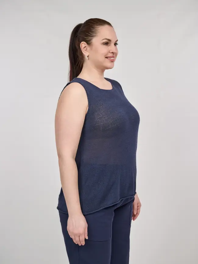 Топ трикотажный облегченный ЭттоПлюс 25108 Размер 50-60 фото 111