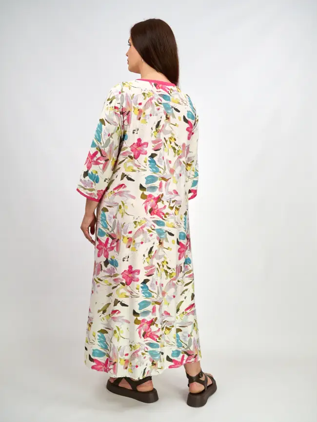 Платье  ЭттоПлюс 30206 размер 52- 58 фото 4