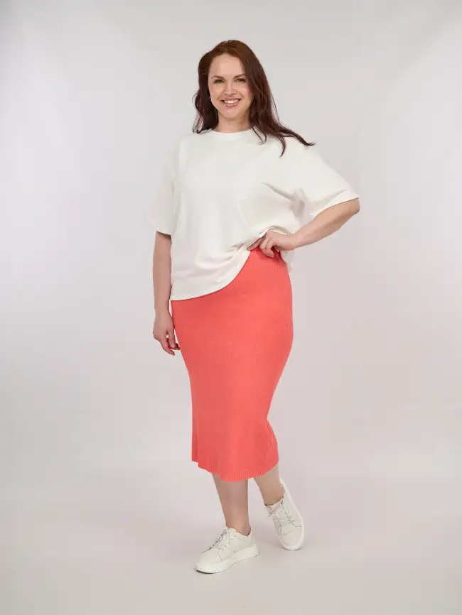 Юбка облегченная ЭттоПлюс 1026-1 Размер 48-56 фото 58