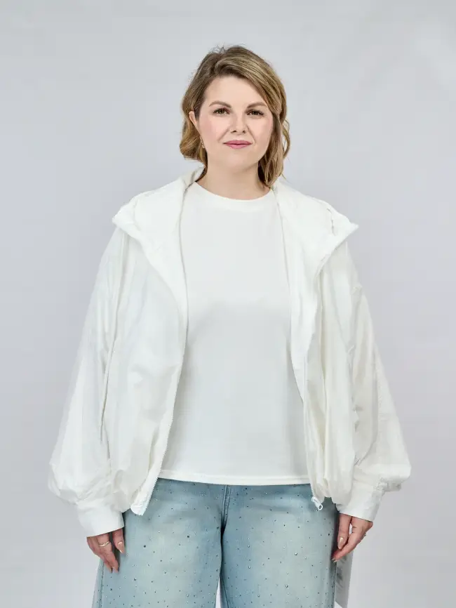 Ветровка облегченная с капюшоном 25185 Размер 52-58 фото 27