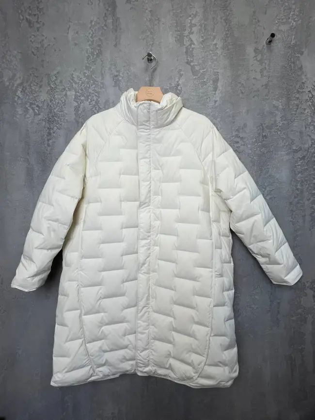 Пуховое пальто "Диана" 4272 Размер 46-56 фото 17