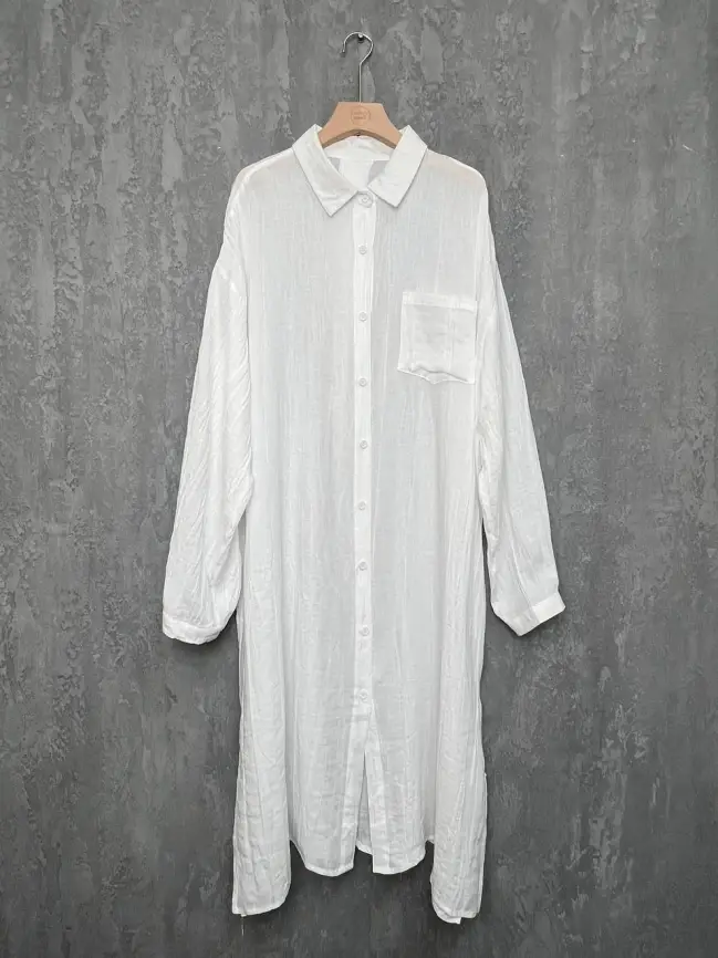 Рубашка-кардиган 2508 Размер 50-58 фото 31