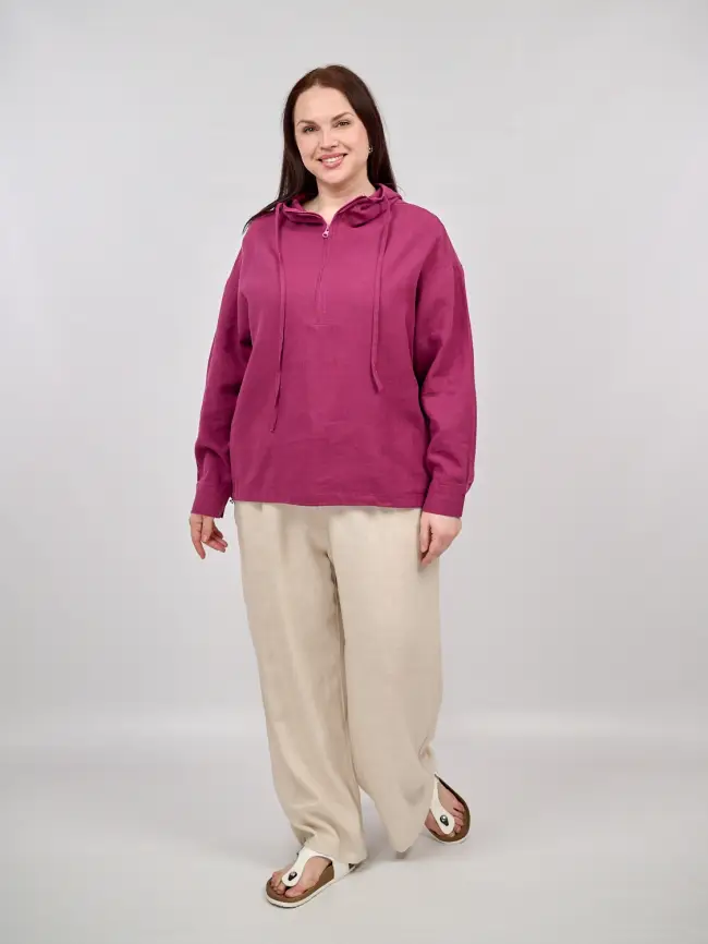 Рубашка туника 25015 Размер 50-58 фото 4