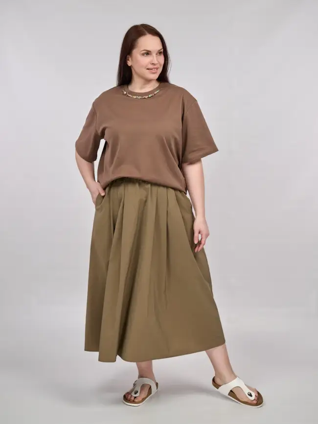 Юбка 1007 Размер 50-58 фото 3