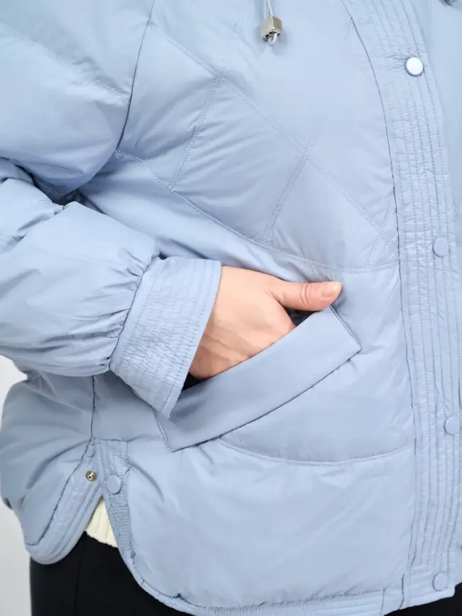 Пуховая куртка ЭттоПлюс 2553 Размер 48-54 фото 127