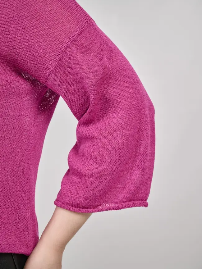 Джемпер облегченный ЭттоПлюс 25107-1 Размер 50-58. фото 65