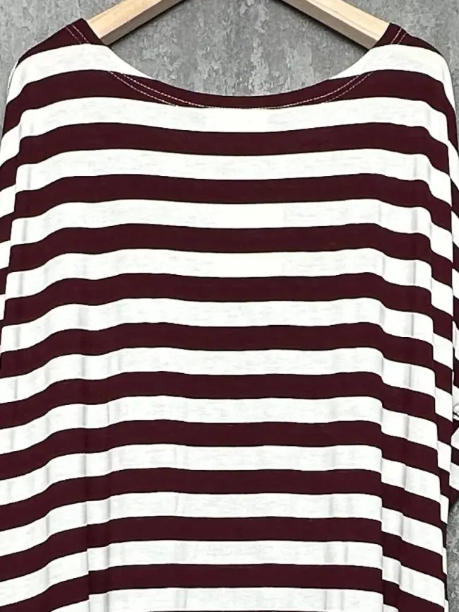 Платье в полоску ЭттоПлюс 0032 размеры 52- 56 фото 15