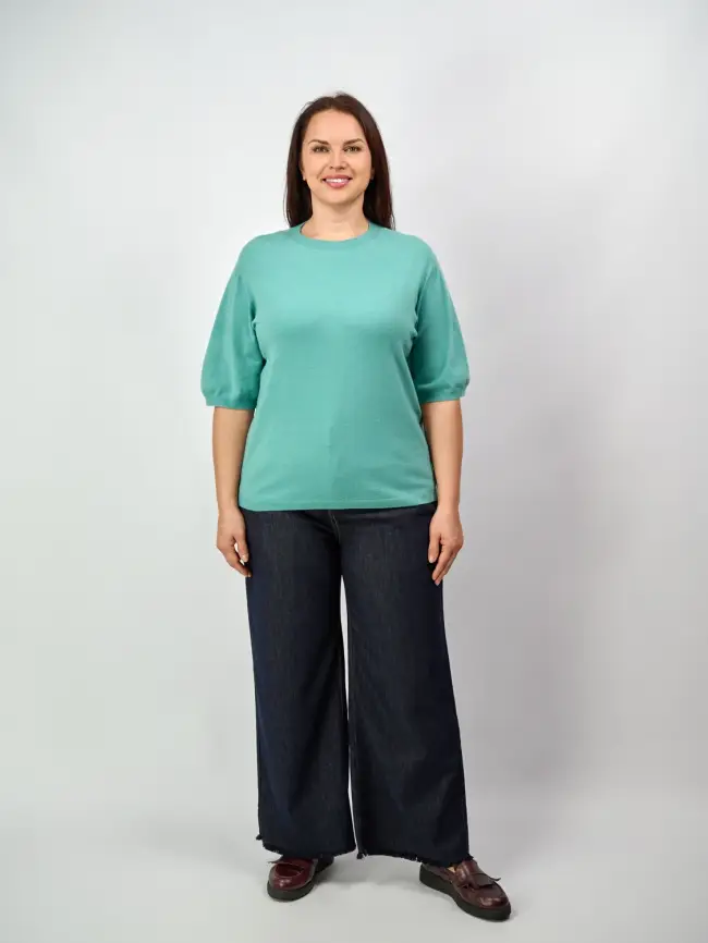 Джинсы палаццо 999 Размеры 50-58 фото 6