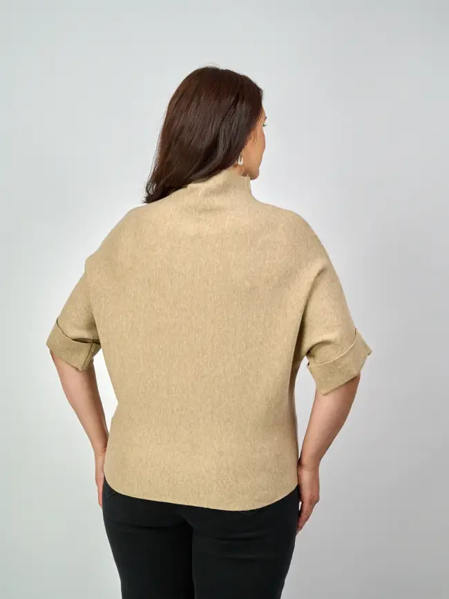 Джемпер "Девушка" 0921 Размер 46-54 фото 6