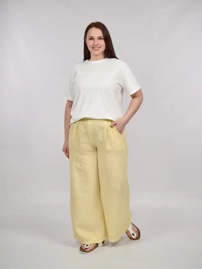 Палаццо лен Италия 7149-10 Размер 50-56 фото 4