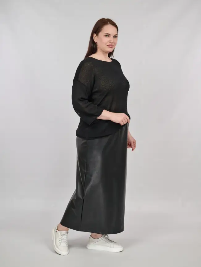 Джемпер облегченный ЭттоПлюс 25107-1 Размер 50-58. фото 191