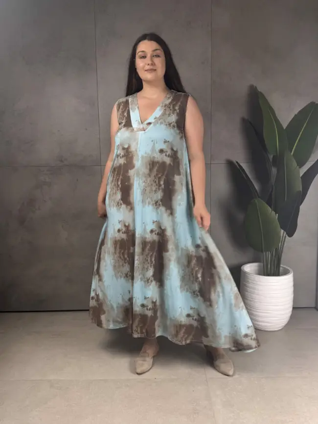 Сарафан ЭттоПлюс 34189 размер 52- 58 фото 9