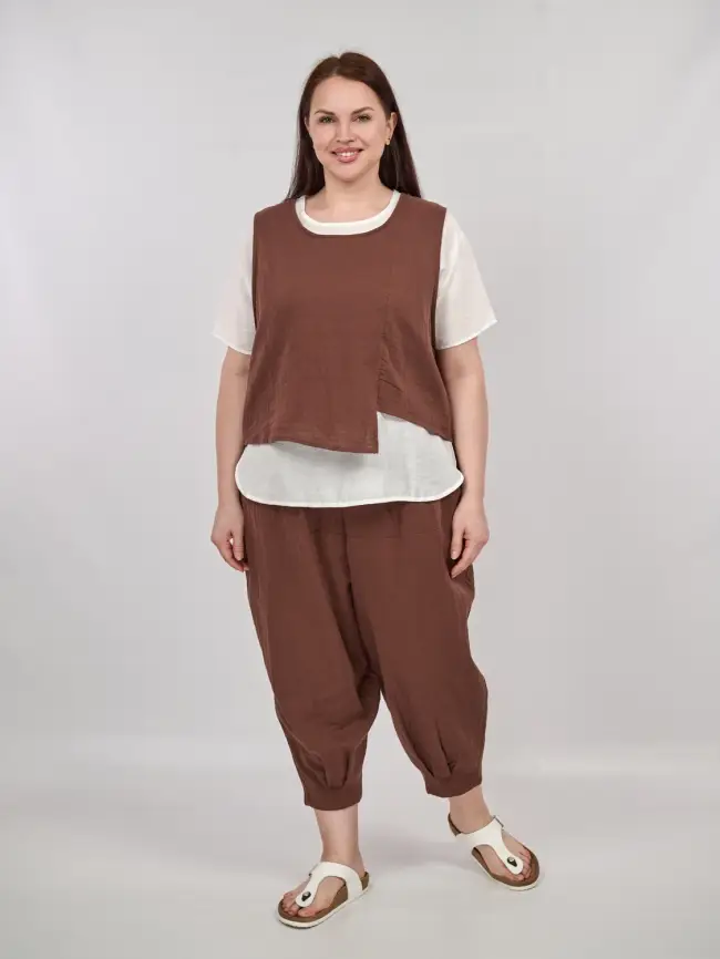 Костюм тройка 1832 Размер 50-56 фото 13