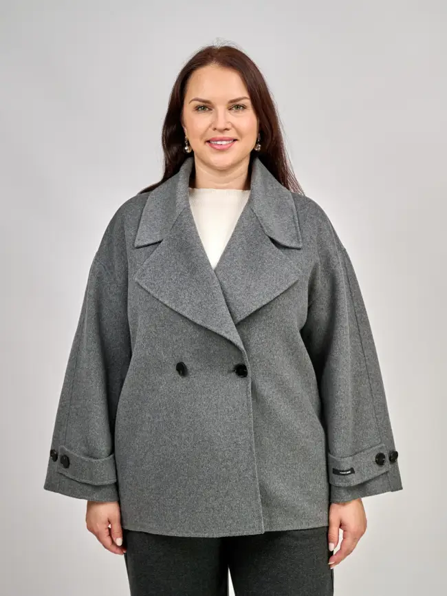 Пальто 0719 ЭттоПлюс Размер 50-58 фото 3