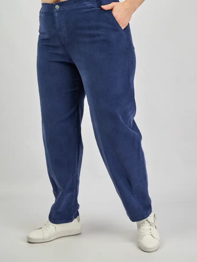 Брюки вельвет ЭттоПлюс 25271 Размеры 54-60 фото 9