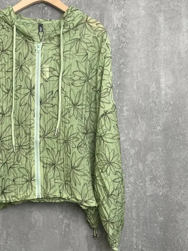 Ветровка-пыльник на молнии 9182 Размер 50-58 фото 31