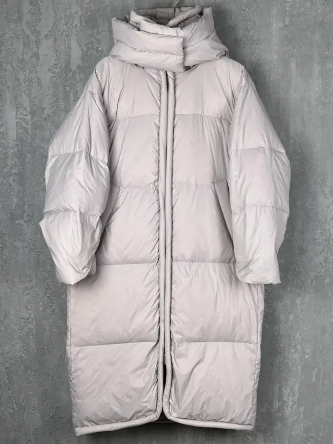 Пуховое пальто 2332 Размер 50-54 фото 10