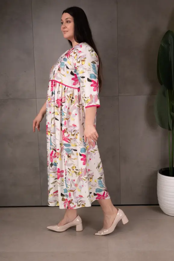 Платье  ЭттоПлюс 30206 размер 52- 58 фото 6