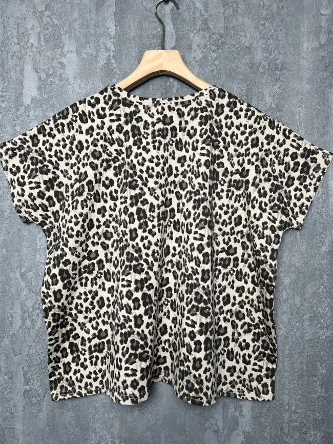 Футболка Леопард ЭттоПлюс 0019-2 Размер 50-58 фото 25