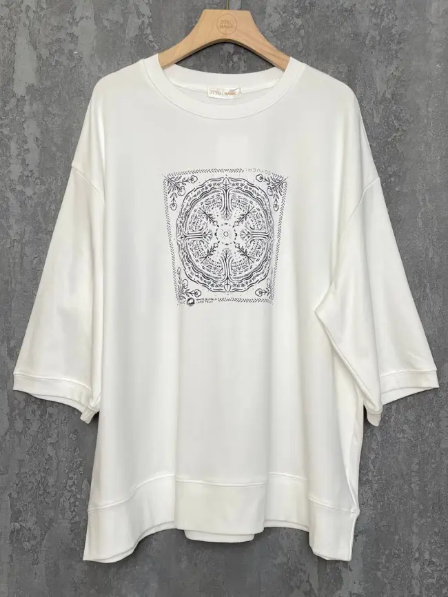 Лонгслив с принтом 95048 Размер 54-58 фото 32