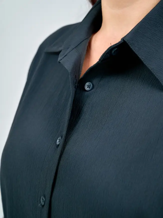 Платье рубашка ЭттоПлюс 33585 размер 52- 58 фото 7