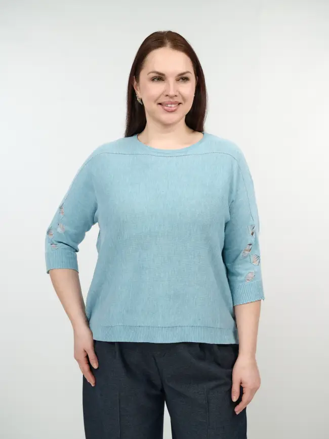 Джемпер гранж 8912 Размер 50-58 фото 38