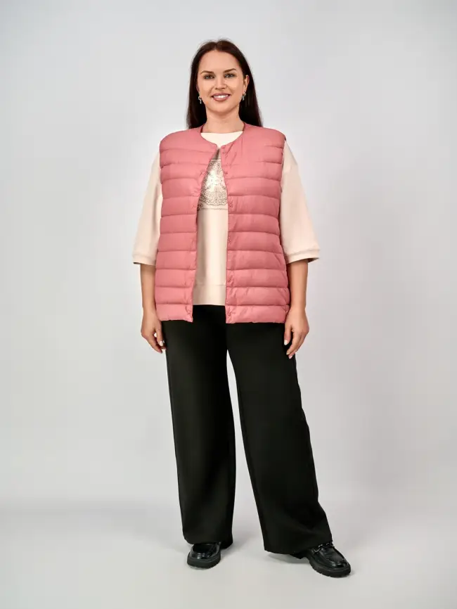 Палаццо "Демисезонные"9751 Размер 50-58 фото 7