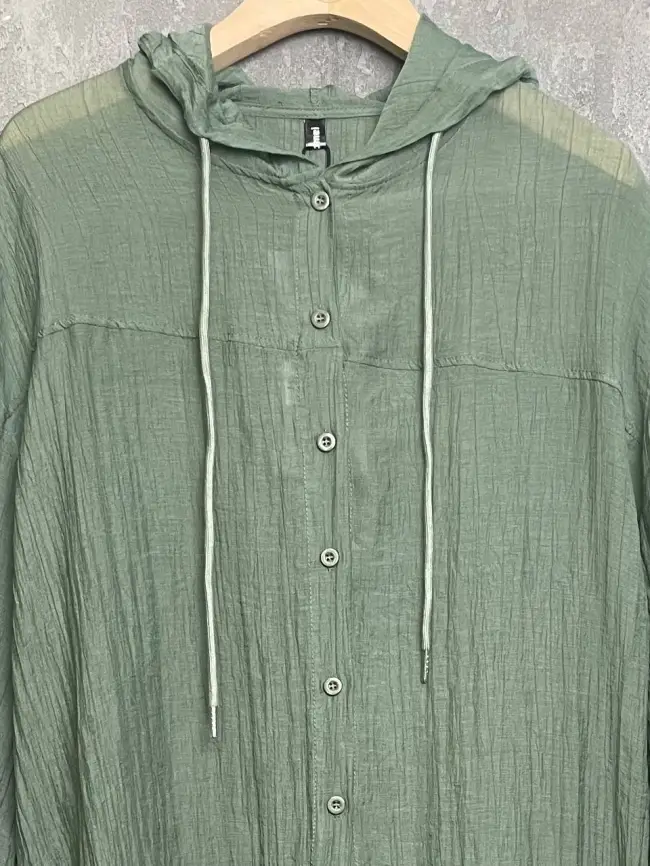 Пыльник рубашка удлиненный 9087 Размер 50-58 фото 33