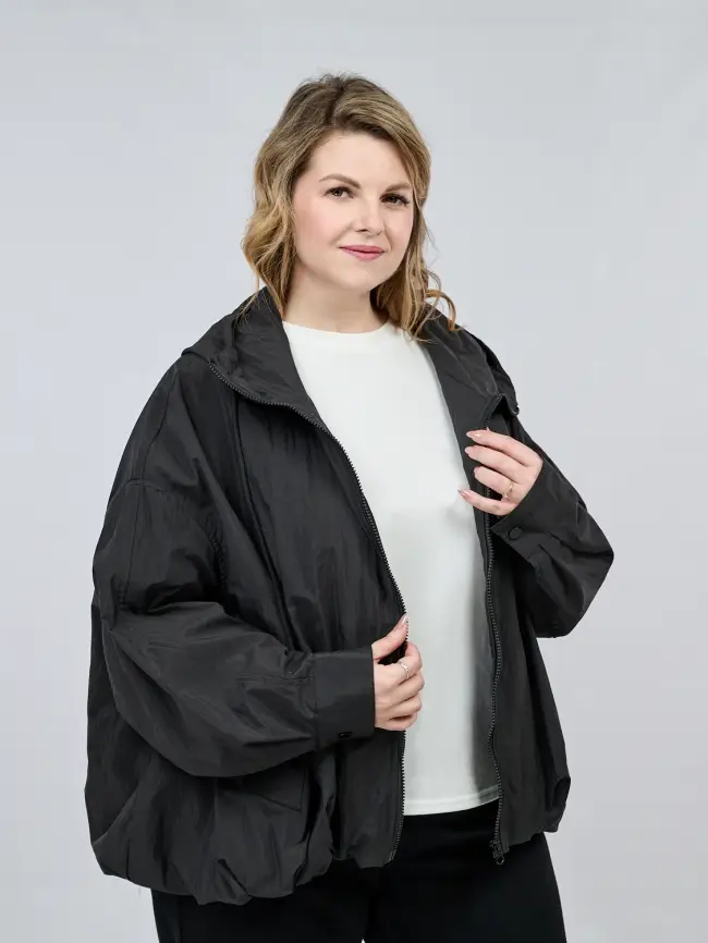 Ветровка облегченная с капюшоном 25185 Размер 52-58 фото 87