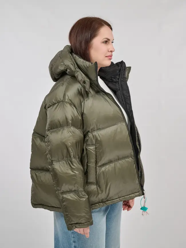 Пуховик зимний короткий 9903 Размер 50-58 фото 122