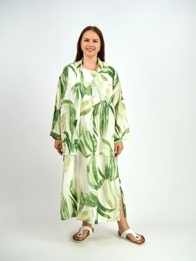 Сарафан ЭттоПлюс 0024 размеры 52- 58 фото 16