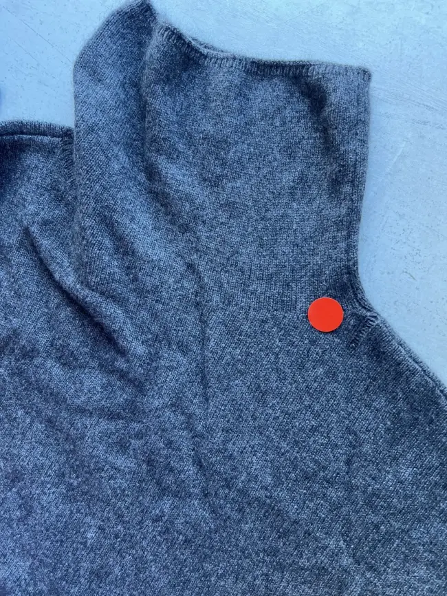 Жилет 68238 Размер 48-60 (графит) Уценка фото 2