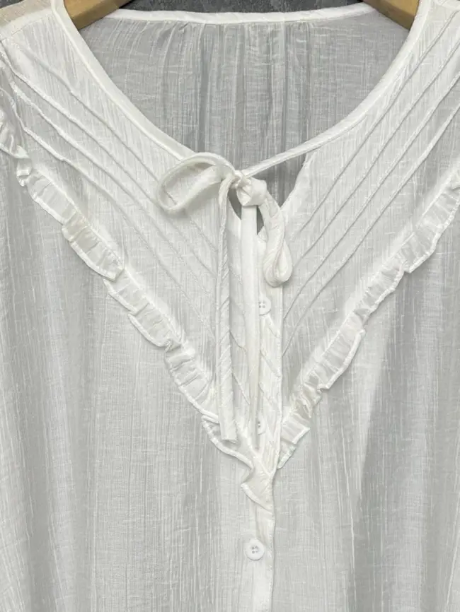 Блуза с оборками 7703 Размер 50-58 фото 8