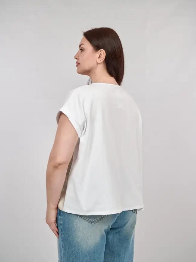 Блуза Италия 8860 Размер 50-58 фото 59