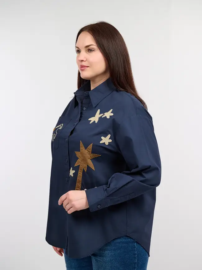 Рубашка 9115 Размер 48-56 фото 3