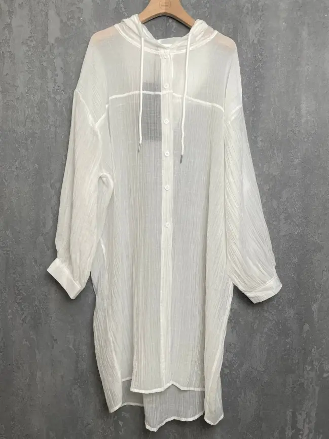 Пыльник рубашка удлиненный 9087 Размер 50-58 фото 43