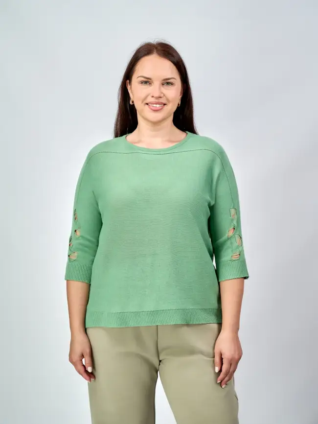 Джемпер гранж 8912 Размер 50-58 фото 27