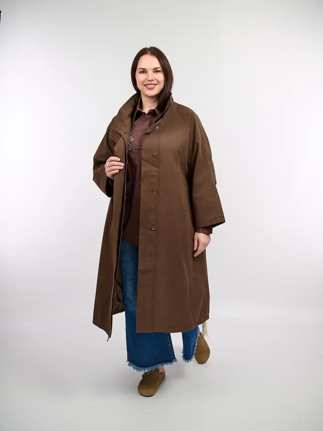 Плащ 6988 Размер 50-58 фото 2