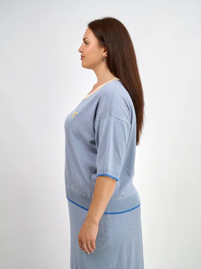 Костюм двойка ЭттоПлюс 25418 Размеры 52-58 фото 12