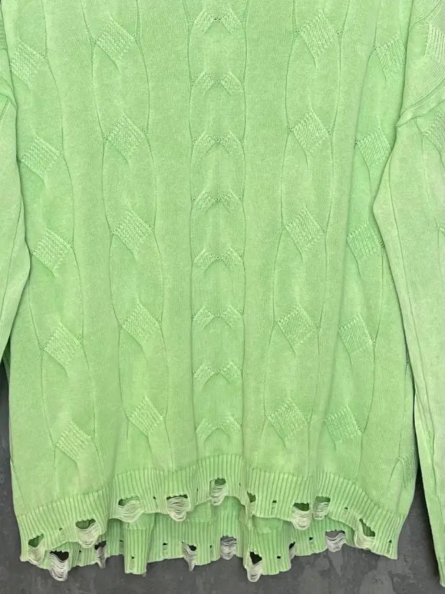 Джемпер Италия косы 3388 Размер 50-58 фото 7