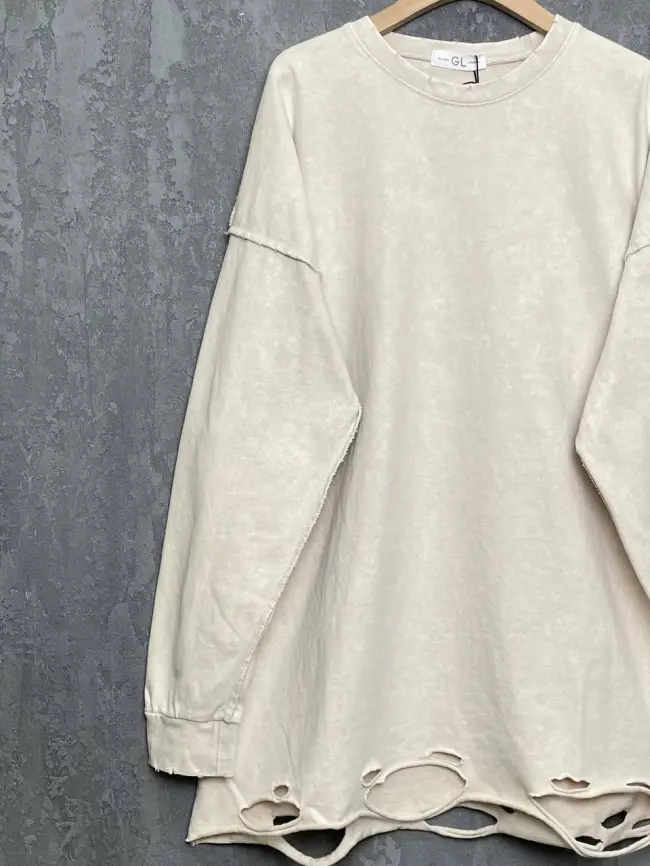 Лонгслив рваный 9938 Размер 50-56 фото 24