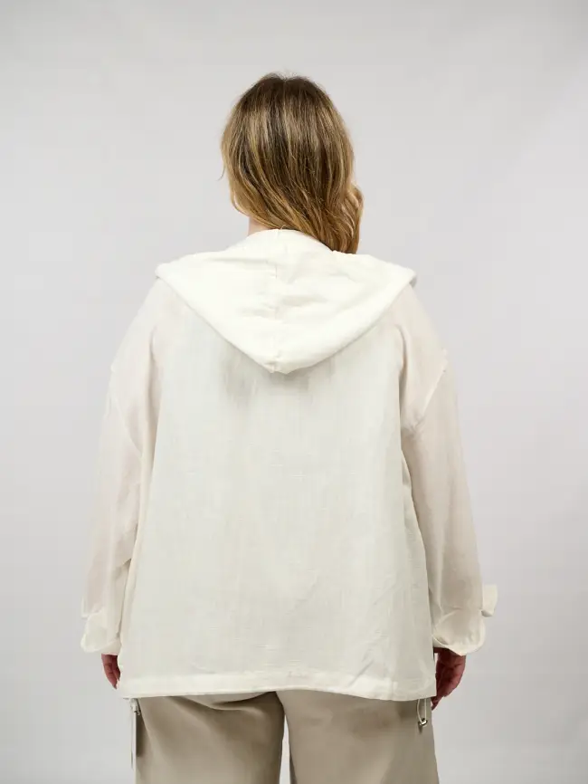 Ветровка лён 25013 фото 12